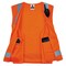 Ergodyne 5XL Orange Economy Surveyors Vest Class 2 - Single Size 8249Z-S - alternate 5